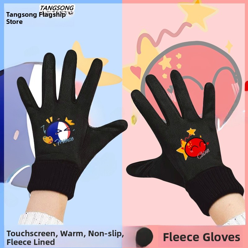 Cycling Glove Padded - Sarung Tangan Berlapis Bulu Domba untuk
