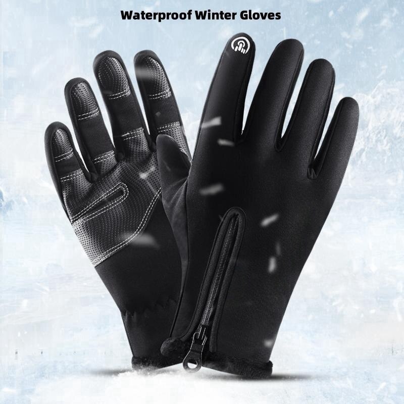 Leather Driving Glove - Sarung tangan musim dingin anti selip,