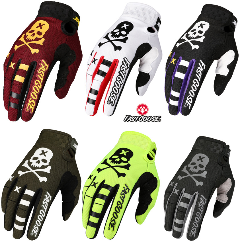 Cycling Glove Padded - Sarung tangan motor Motocross, FASTGOOSE MX