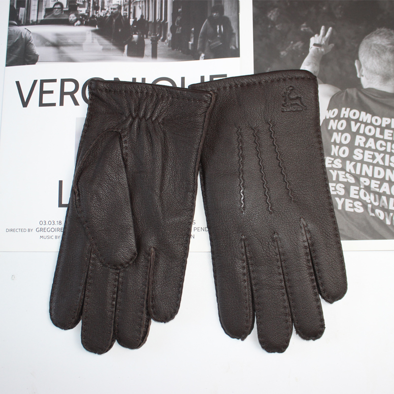 Sarung Tangan Kulit Rusa Pria  - Leather Driving Glove ulasan dan harga