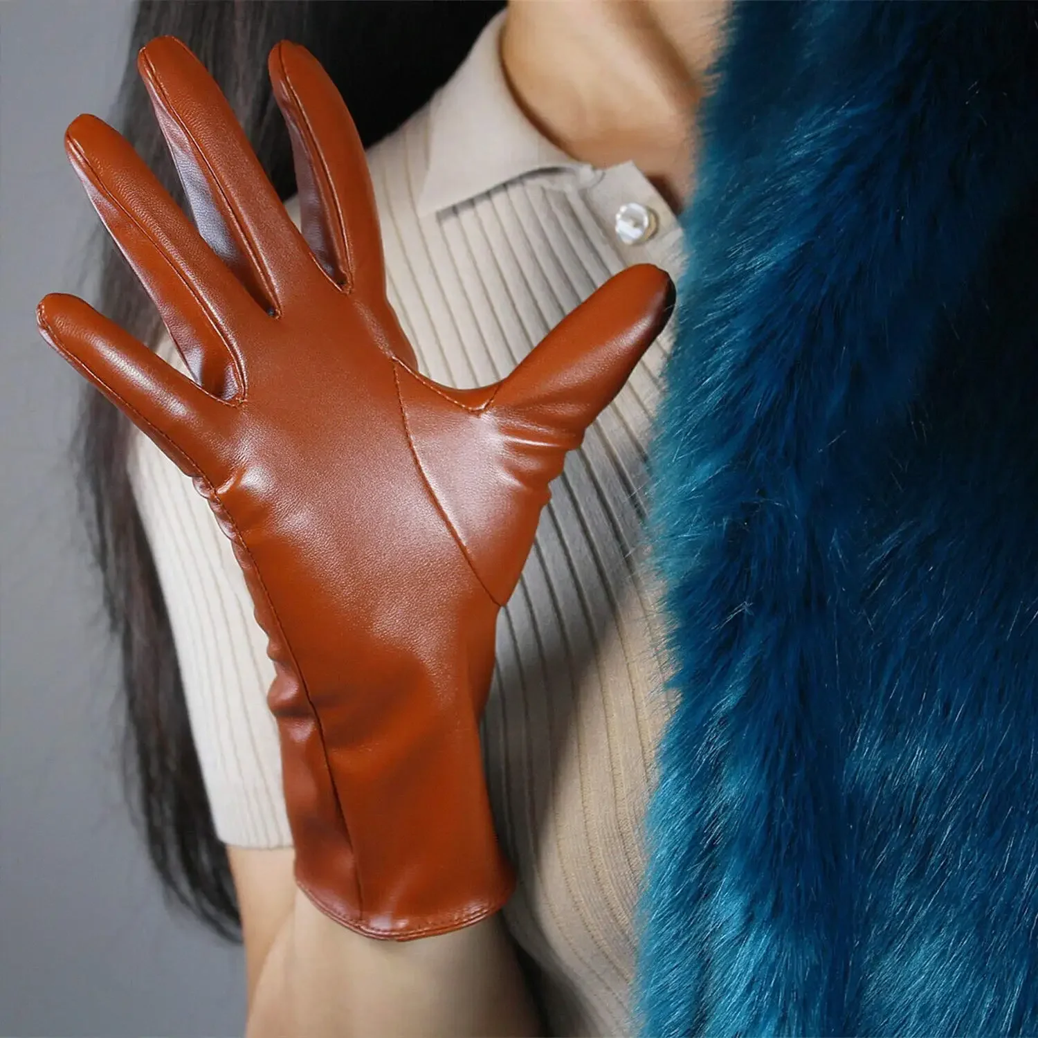 Sarung Tangan Wanita 28cm dari - Leather Driving Glove ulasan dan harga