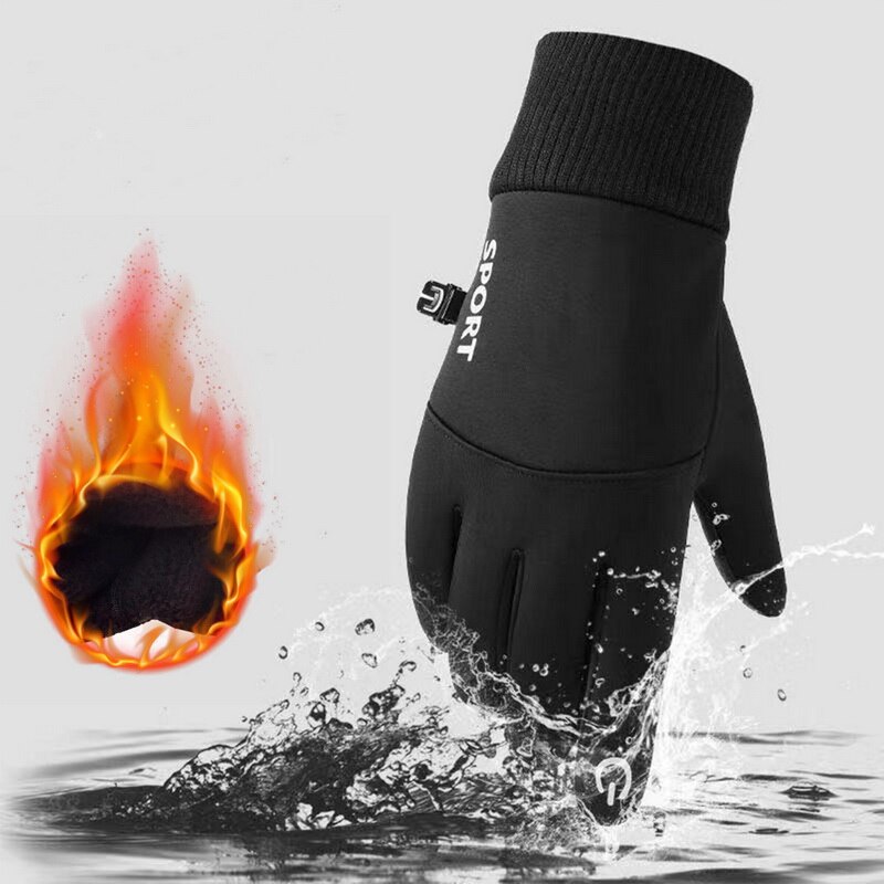 Sarung Tangan Fleece Layar Sen - Ski Glove Waterproof ulasan dan harga
