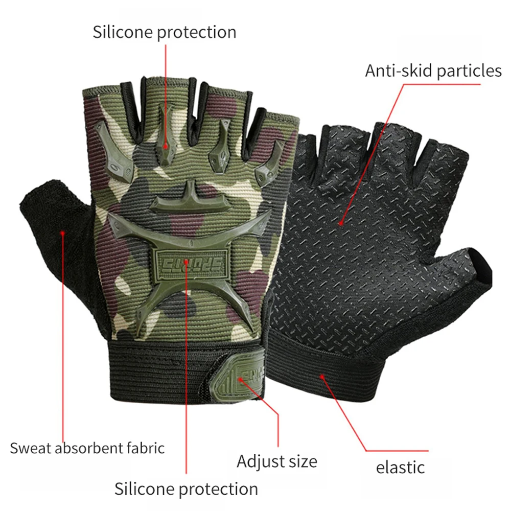 Sarung tangan taktis anak-anak - Cycling Glove Padded ulasan dan harga
